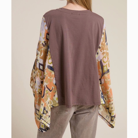 Rock & Roll “ Rhonda “ Rock and Roll Bat wing Top 89 - Picture 2 of 2